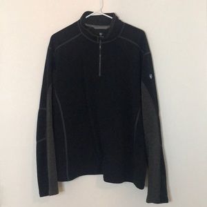 Black pullover jacket